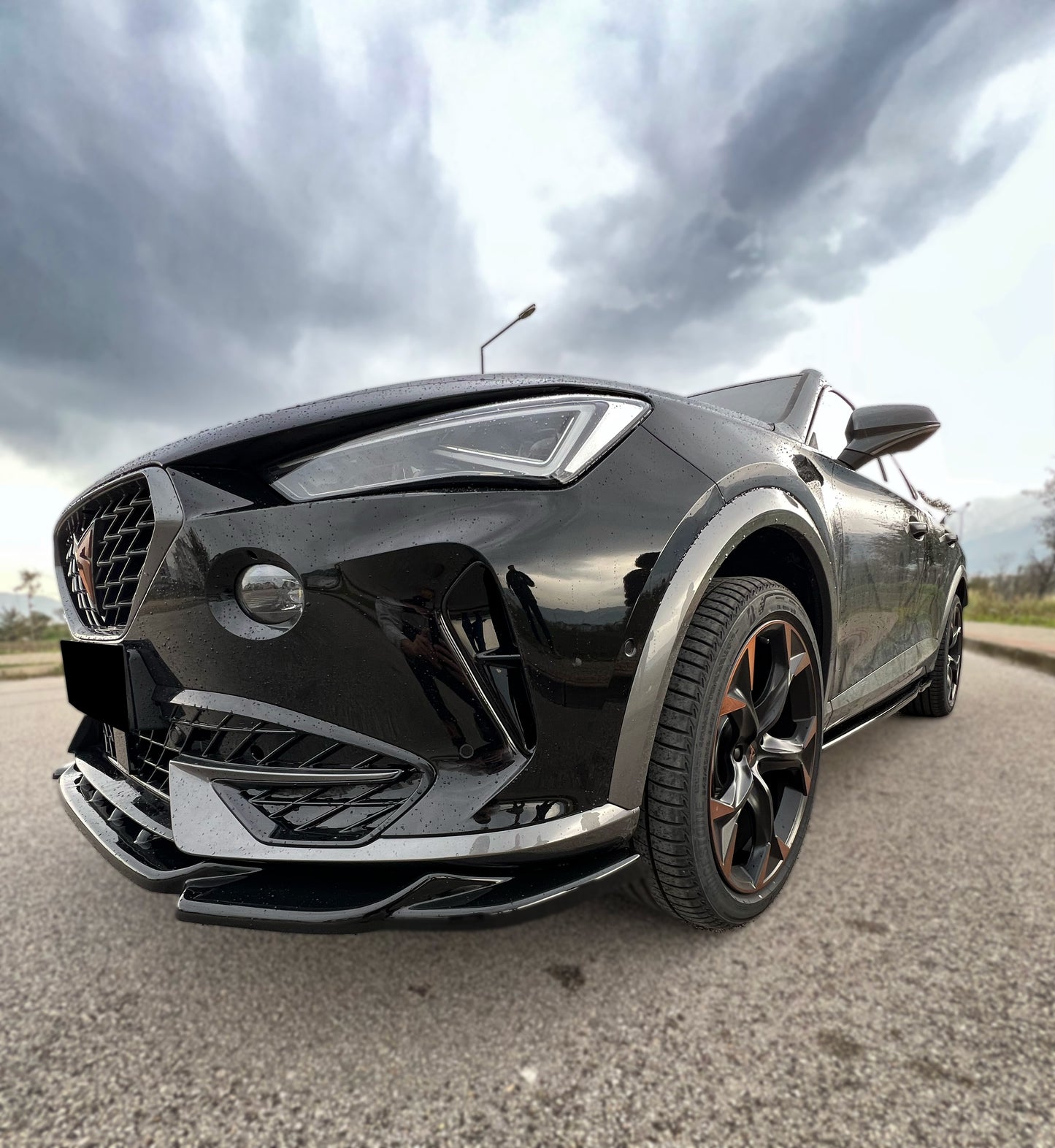 Front Splitter CUPRA Formentor 2020 - 2024 With ABE TÜV 