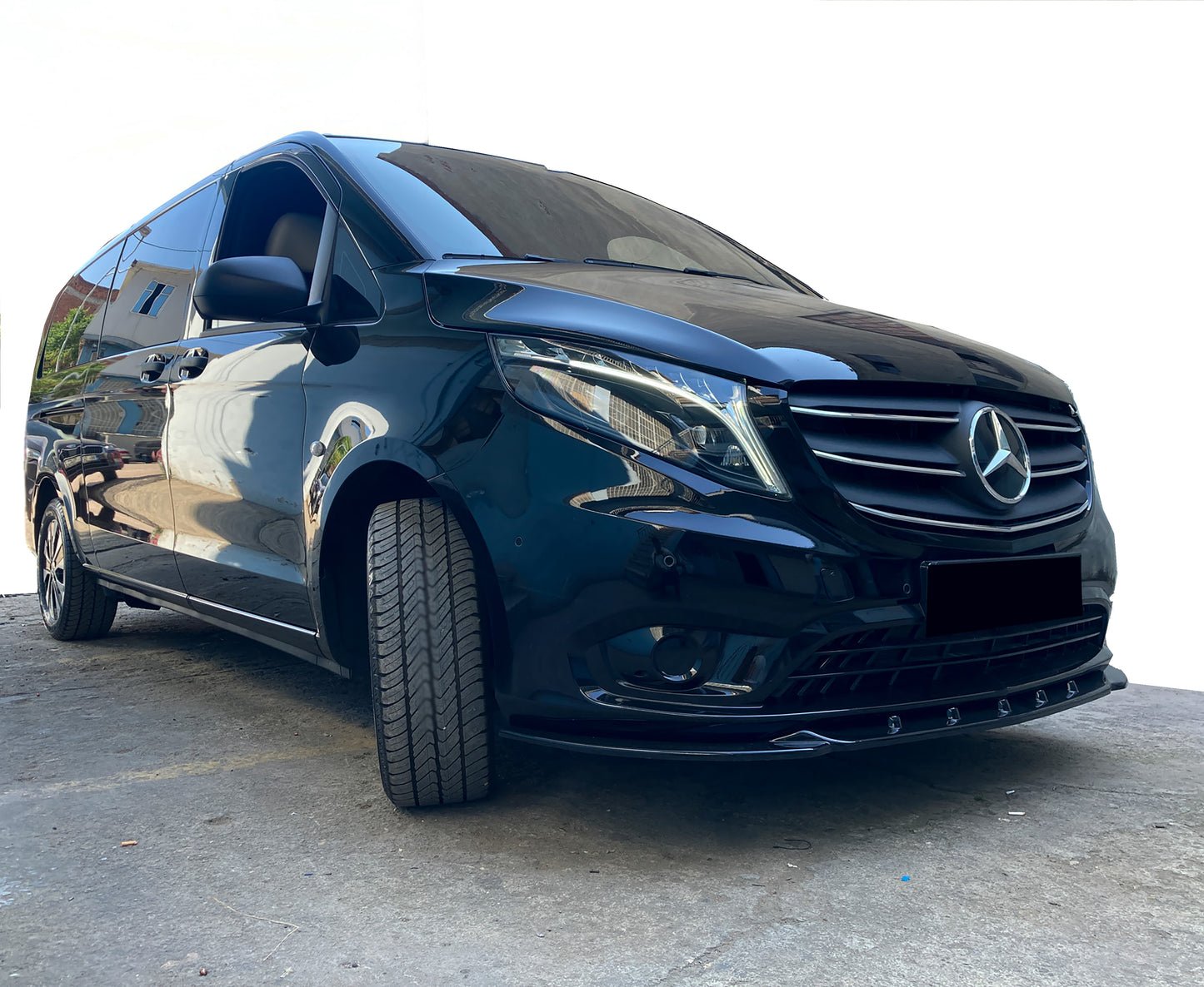 Splitter Anteriore MERCEDES Vito W447 2014+ Con ABE TÜV