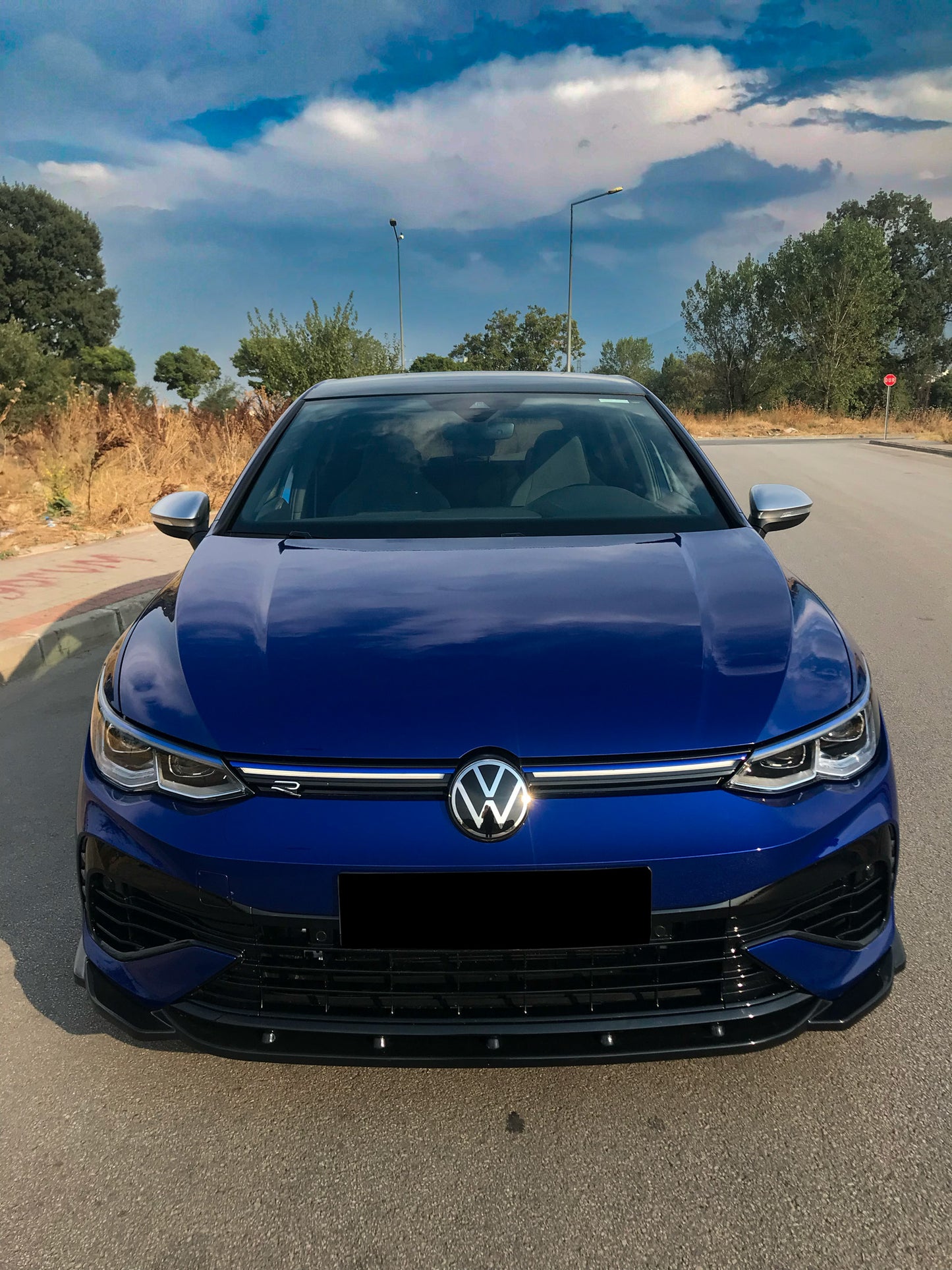 Splitter Anteriore VW VOLKSWAGEN Golf MK 8 R 2020+ Con ABE TÜV