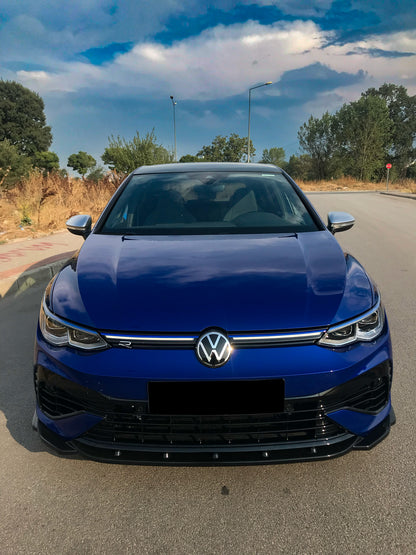 Splitter Anteriore VW VOLKSWAGEN Golf MK 8 R 2020+ Con ABE TÜV