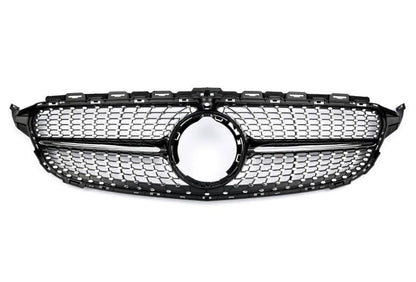 💎Grill suitable for Mercedes C-CLASS W205 FACELIFT DIAMANT 360°💎