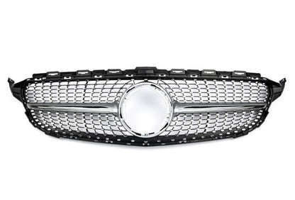 💎Grill suitable for Mercedes C-CLASS W205 FACELIFT DIAMANT💎
