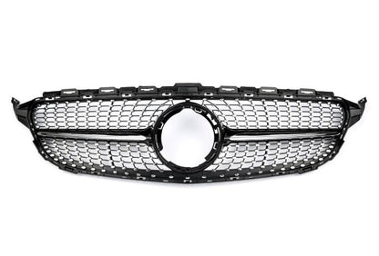 💎Grill suitable for Mercedes C-CLASS W205 FACELIFT DIAMANT💎