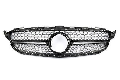 😍ART.6300 Griglia Adatta Per Mercedes W205 Facelift Diamond😍
