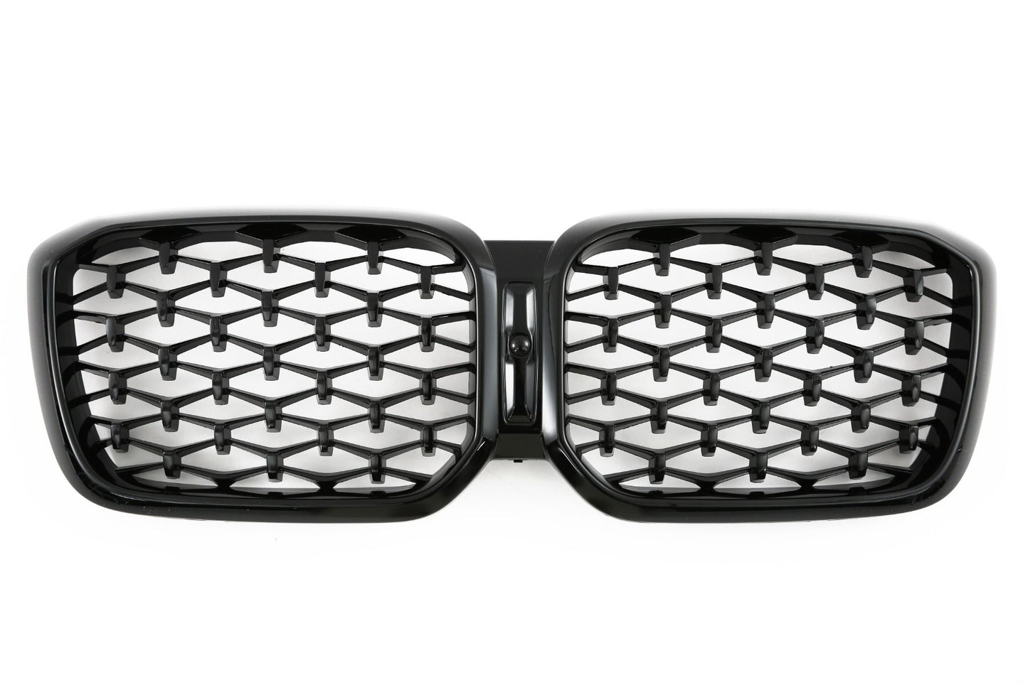 RADIATOR GRILLE GLOSS BLACK DIAMOND SUITABLE FOR BMW X3 X4 G01 G02 LCI