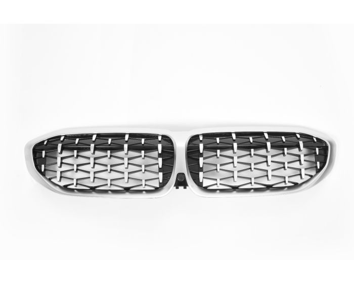 🔥Griglia Radiatore Diamond Cromata per BMW Serie 3 G20/G21 Pre-LCI🔥