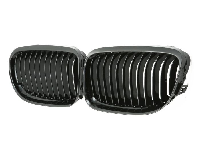 🎀Griglia Sportiva Nero Lucido per BMW Serie 3 E90 E91 LCI dal 2008🎀