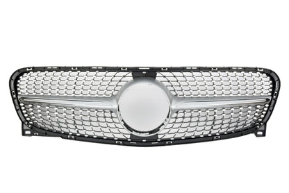 😍ART.6387 Griglia Nera Adatta Per Mercedes X156 GLA DIAMANT😍