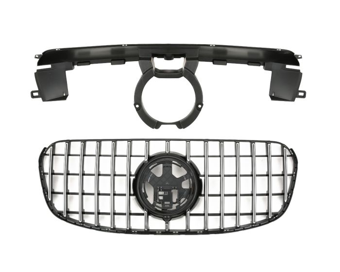 🎀Griglia Sportiva Panamericana GT Nero Lucido per Mercedes GLS X167 Facelift 🎀