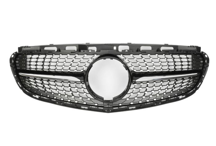 💎Grill suitable for Mercedes E-CLASS W212 2013+ DIAMANT GLOSSY BLACK💎
