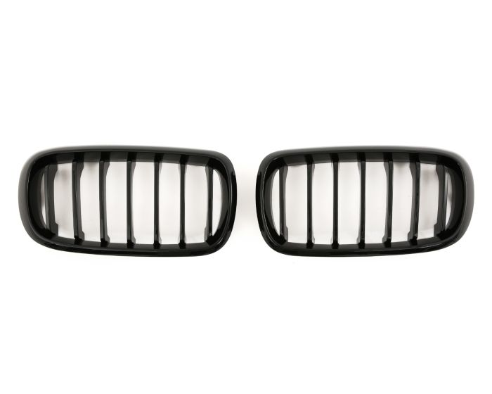 ⭐Griglia Sportiva – BMW X5 F15 / X6 F16 (Nero Lucido, Lamella Singola)⭐