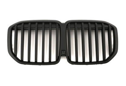 ✨GRIGLIA DOPPIA STAFFA NERA OPACO ADATTO PER BMW X7 G07 LCI ✨