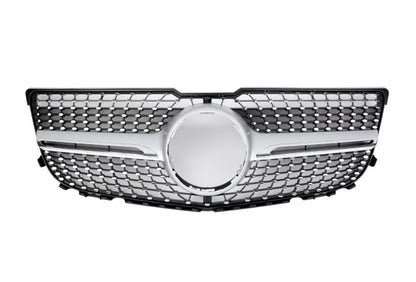 💎Grille suitable for Mercedes X204 GLK FACELIFT DIAMANT OPTIK💎