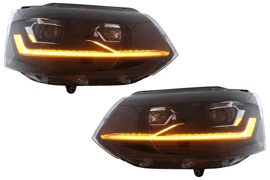 💫ART.3304 Fari DRL VW Transporter/Caravelle Multivan T5.1 Facelift 2010-2015💫