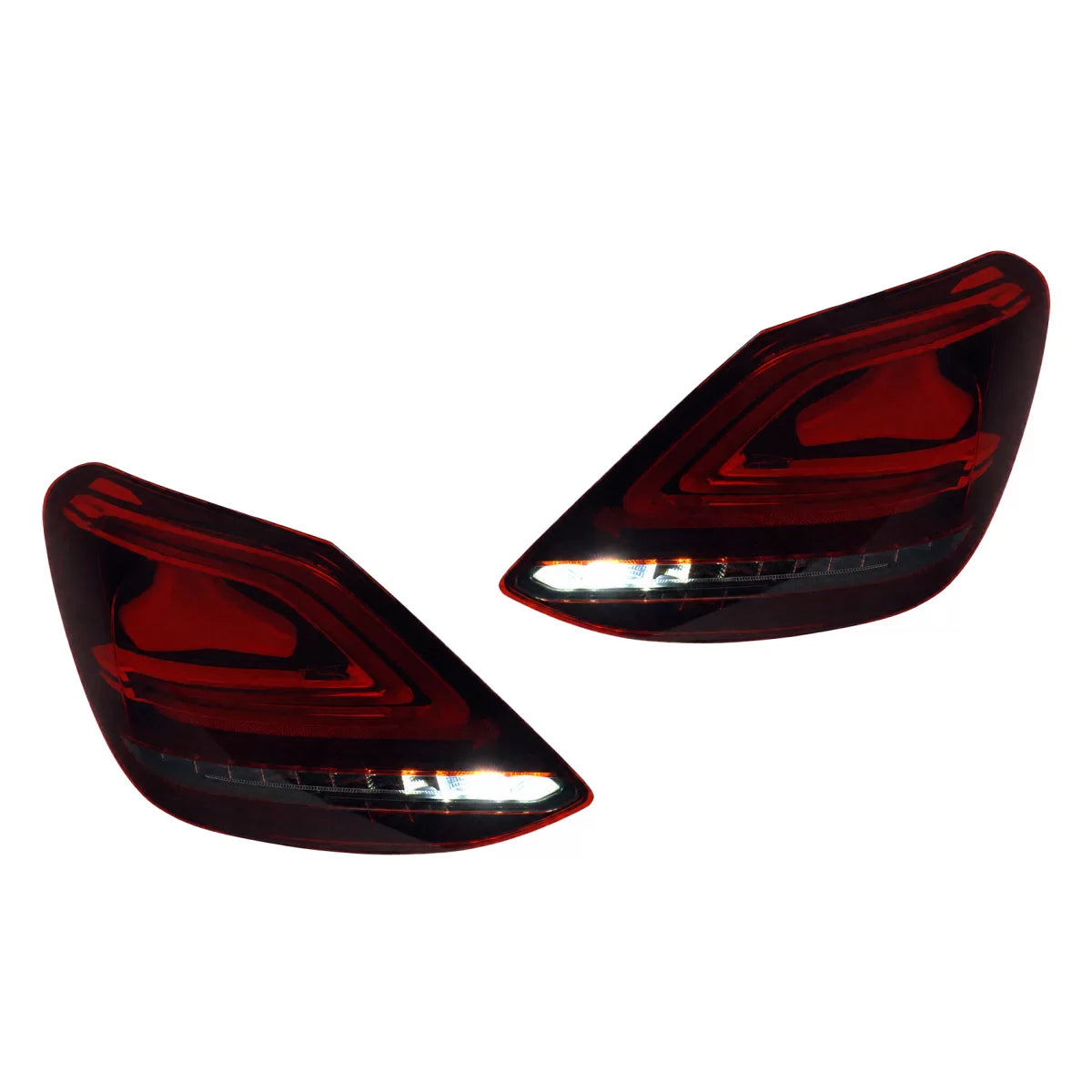 👉ART.10452 Fanali Posteriori Full Full LED per Mercedes Classe C W205 Berlina 14-18👈