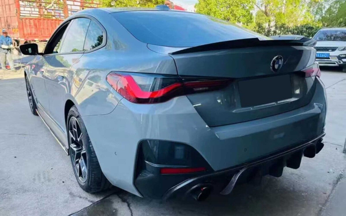 ART.4475 SPOLIER Bmw G26 Look M4 Nero lucido