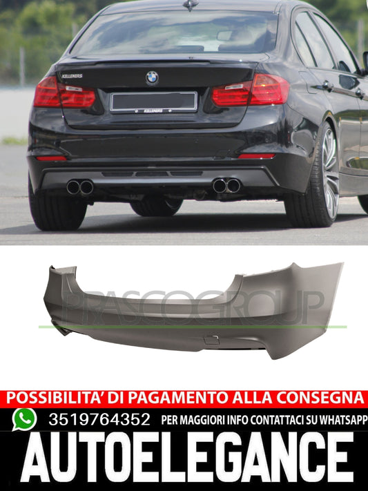 PARAURTI POSTERIORE POS PER BMW SERIE 3 F30 / F31 DAL 2011 TAPPO COPRIGANCIO
