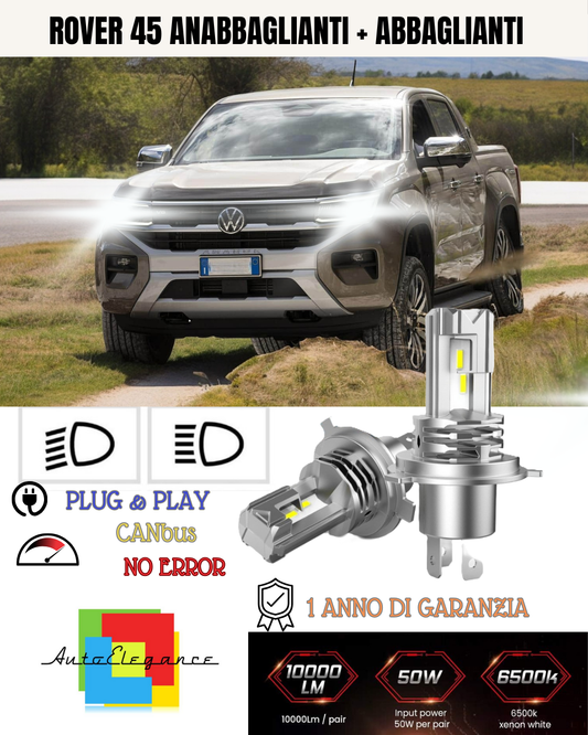 H7 LED KIT FOR VOLKSWAGEN VW AMAROK 6000K WHITE 6000 LUMEN CANBUS LOW BEAM