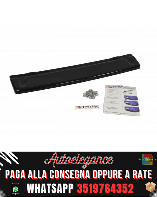 SPLITTER POSTERIORE CENTRALE adatto per VW GOLF VII R (SENZA BARRE VERTICALI)