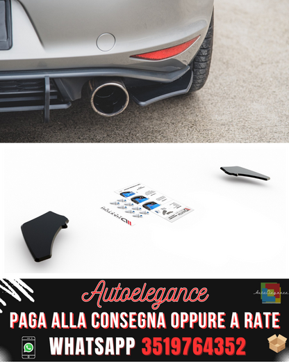 SPLITTER LATERALE POSTERIORE RACING DURABILITY adatto per V.2 VW GOLF 7 GTI 2013-2016