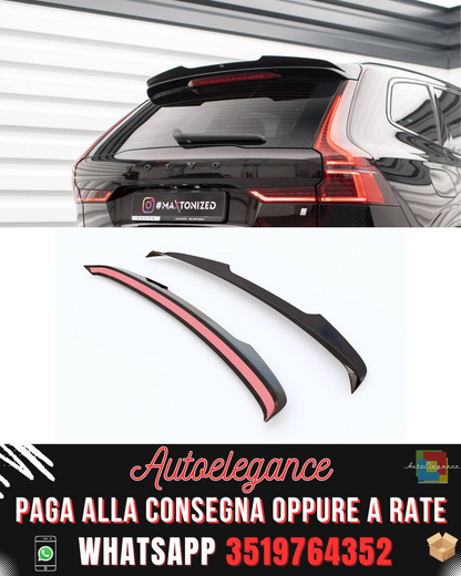 SPOILER adatto per VOLVO XC60 MK2 R-DESIGN 2017-2021