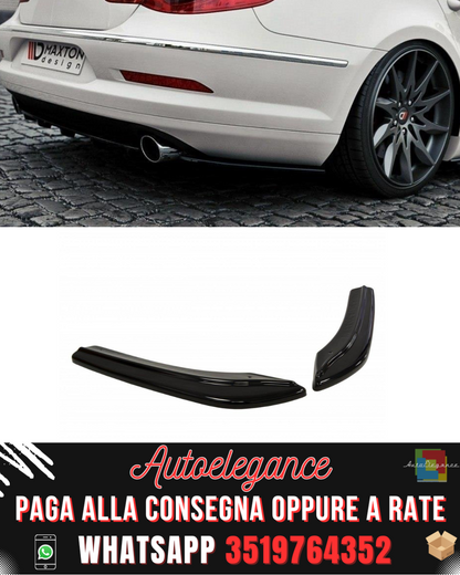 SPLITTER LATERALI POSTERIORI ADATTI PER VW PASSAT CC R36 RLINE 2008-2012