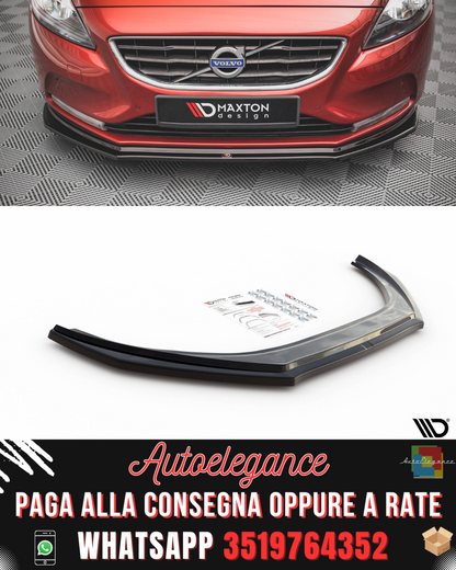 SPLITTER ANTERIORE adatto per VOLVO V40 2012-2019