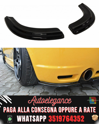 SPLITTER LATERALI POSTERIORI adatti per  VW GOLF IV R32 2002-2004