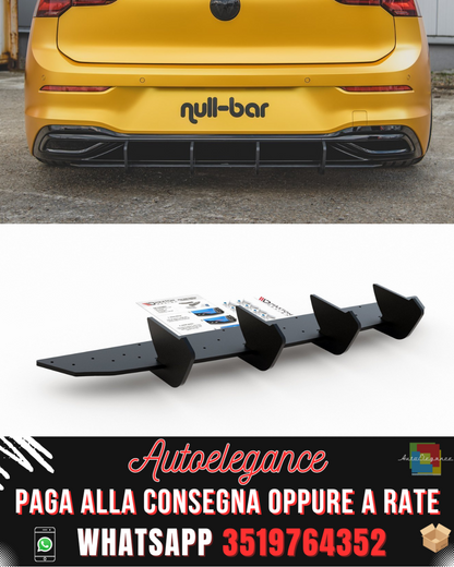 RACING DURABILITY DIFFUSORE POSTERIORE V.2 ADATTO PER VW GOLF 8 2019