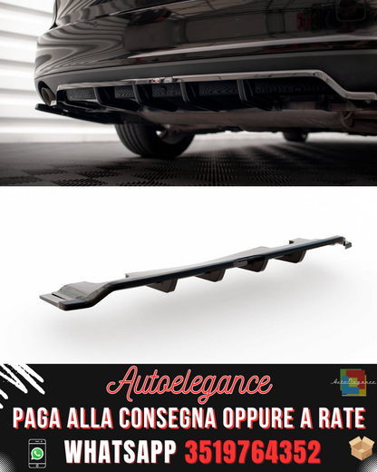 SPLITTER POSTERIORE CENTRALE (CON BARRE VERTICALI) adatto per V.2 VOLVO V90 MK2 2016-2020