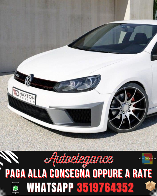 PARAURTI ANTERIORE adatto per  VW GOLF VI (R400 LOOK)