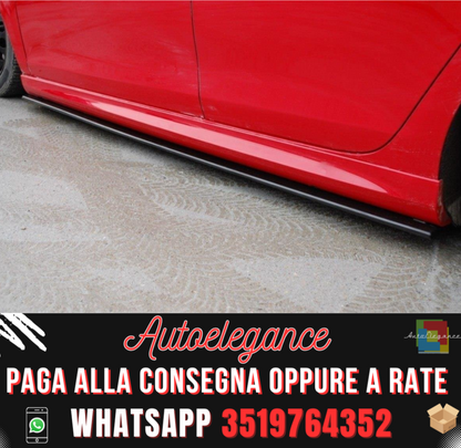 MINIGONNE LATERALI adatte per VW GOLF VI GTI 35TH / R20 2008-2012