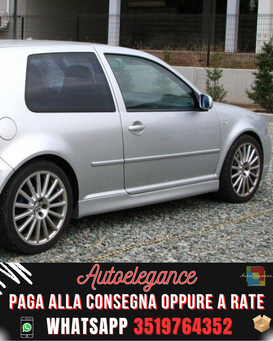 MINIGONNE LATERALI adatte per GOLF 4 3 PORTE < R32 LOOK 1997-2003