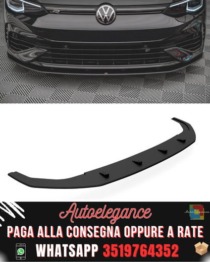 SPLITTER ANTERIORE STREET PRO ADATTO PER VOLKSWAGEN GOLF R MK8 2020