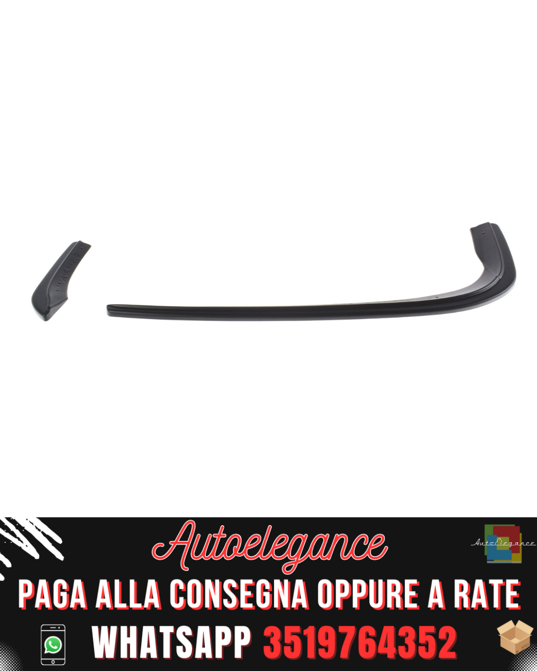 SPLITTER LATERALI POSTERIORI adatti per VW PASSAT CC STANDARD CC 2008-2012