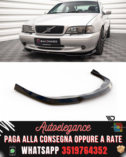 SPLITTER ANTERIORE adatto per V.2 VOLVO C70 MK1