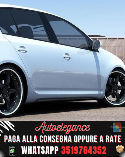 MINIGONNE LATERALI adatte per VW GOLF V MK6 GTI LOOK ABS PLASTICA 2003-2008