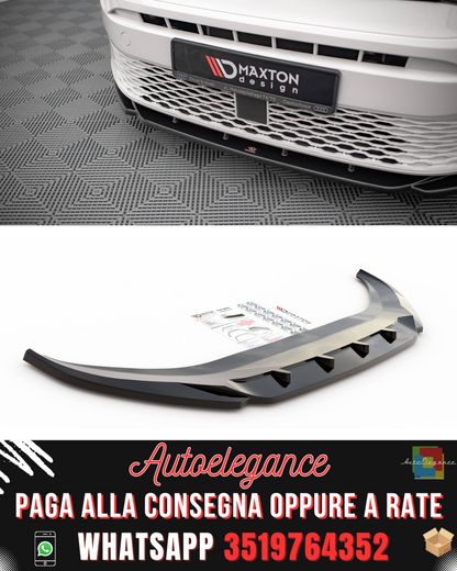 SPLITTER ANTERIORE adatto per V.1 VOLKSWAGEN CADDY MK5 2020-