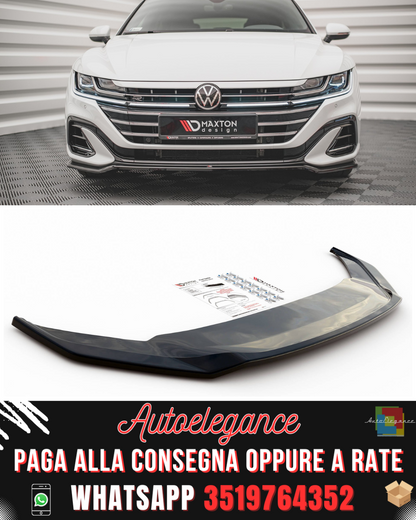 SPLITTER ANTERIORE V.3 ADATTO PER VOLKSWAGEN ARTEON R-LINE FACELIFT 2020-