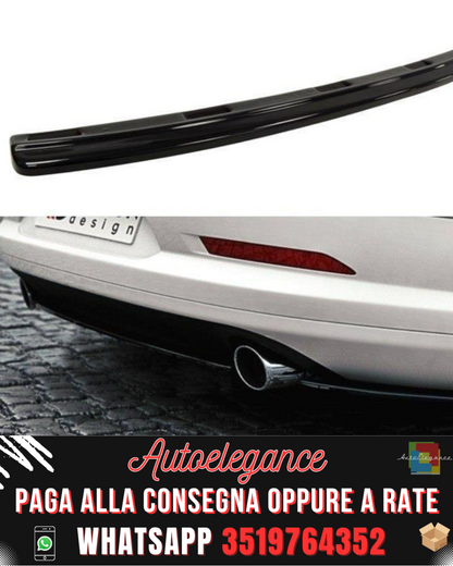 SPLITTER POSTERIORE CENTRALE ADATTO PER VW PASSAT CC R36 RLINE 2008-2012