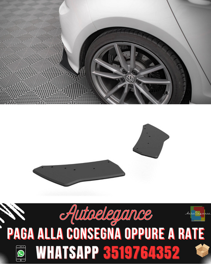 SPLITTER LATERALI POSTERIORI STREET PRO ADATTI PER VOLKSWAGEN GOLF R MK7 2013-2016