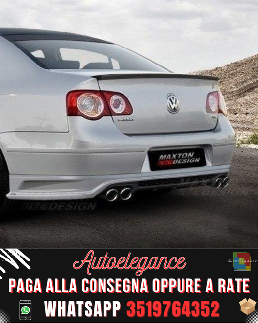 SPOILER POSTERIORE adatto per PASSAT 3C SALOON 2005-2010