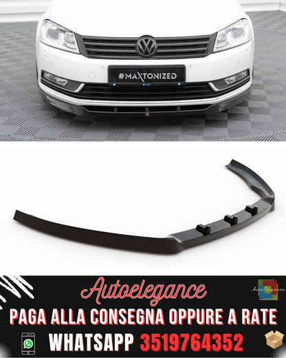 SPLITTER ANTERIORE adatto per VW PASSAT B7 2010-2014