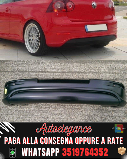 DIFFUSORE POSTERIORE adatto per VW GOLF V R32 (SENZA FORO DI SCARICO, PER SCARICO STANDARD) 2003-2008