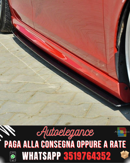 MINIGONNE LATERALI RACING adatte per VW GOLF VI GTI 35TH / R20 2008-2012