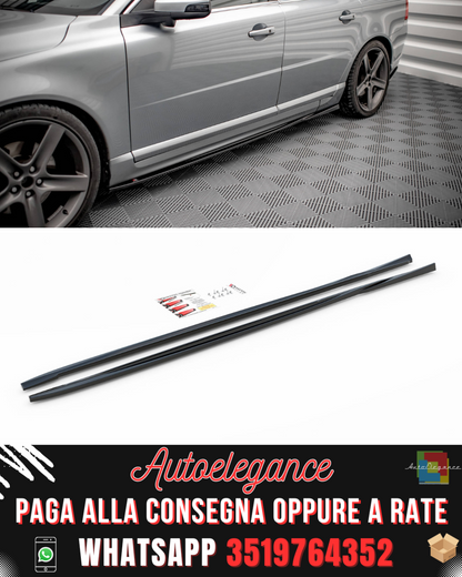 MINIGONNE LATERALI adatto per VOLVO V70 MK3 2007-2013