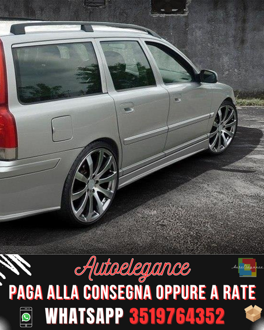 MINIGONNE LATERALI adatto per VOLVO V70 2000-2007