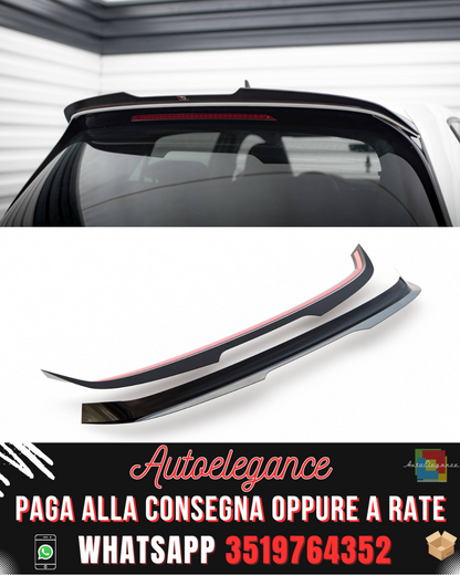 SPOILER V.2 adatto per VOLKSWAGEN GOLF 7 R / R-LINE / GTI 2013-2019