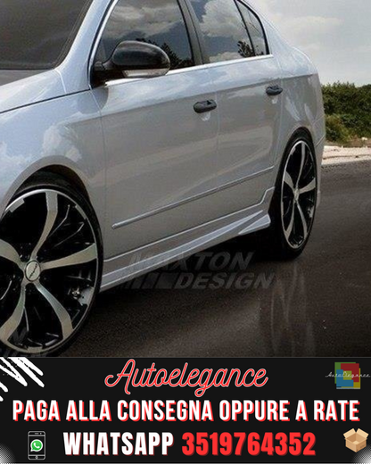 MINIGONNE LATERALI adatte per VW PASSAT B6 ( 3C ) 2005-2010