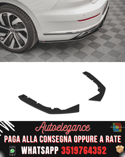 STREET PRO SPLITTER LATERALI POSTERIORI ADATTE PER VOLKSWAGEN ARTEON R-LINE FACELIFT 2020-